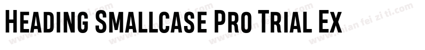 Heading Smallcase Pro Trial ExtraBo字体转换